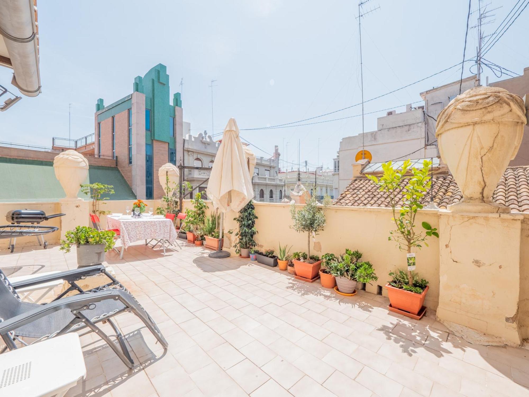 Atico De Lujo Plaza Ayuntamiento Apartment Валенсия Екстериор снимка